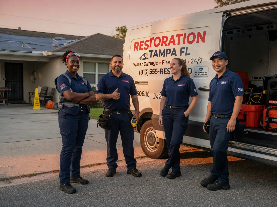 Water Damage Restoration company in Burgoon, OH